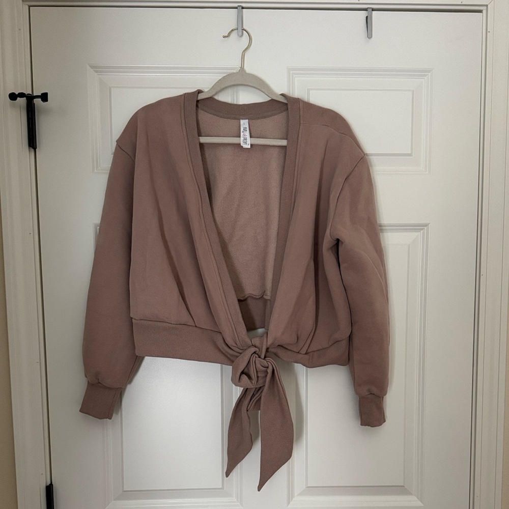 Latched Mama Tan Cardigan